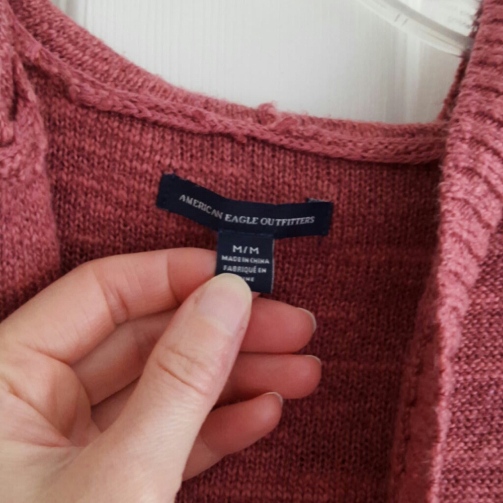 American Eagle hood cardigan - Picture 3 of 8